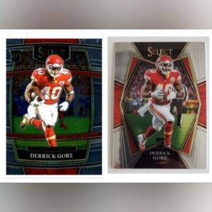 Derrick Gore 🏈 NFL Football Trading Cards Lot 🔥 Washington Commanders